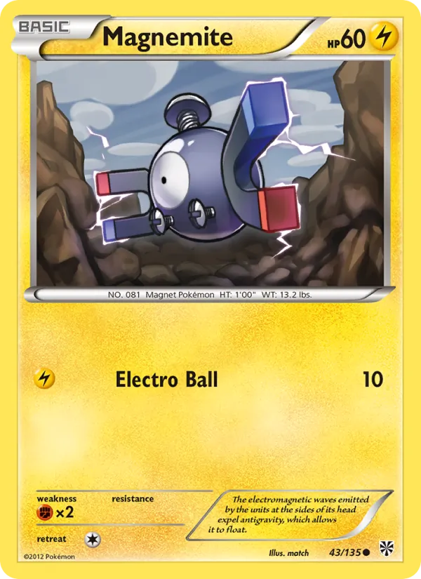 Magnemite (Plasma Storm #43/135)