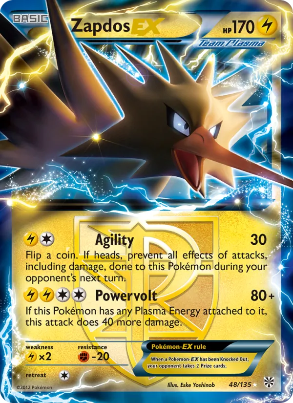 Zapdos-EX (Plasma Storm #48/135)