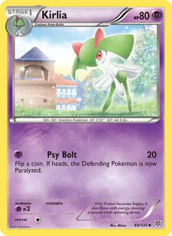 Kirlia (Plasma Storm #60/135)