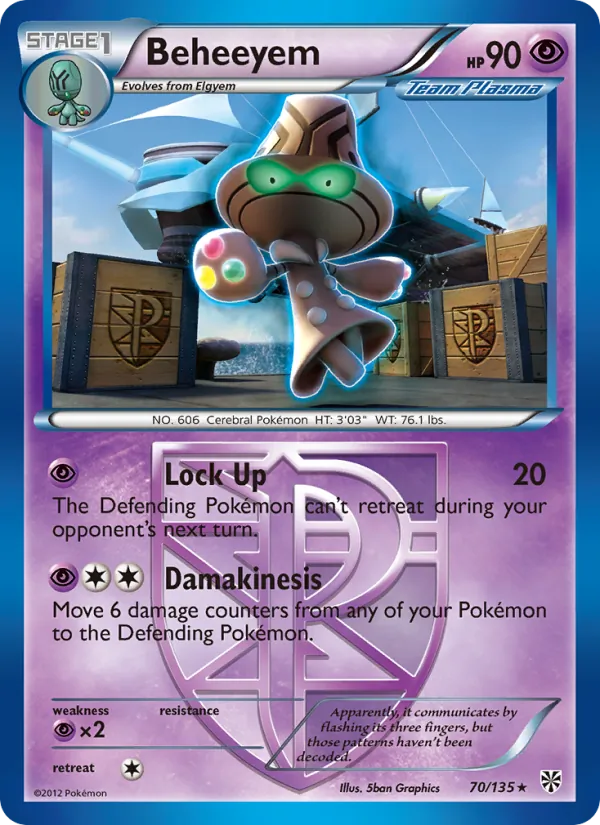 Beheeyem (Plasma Storm #70/135)