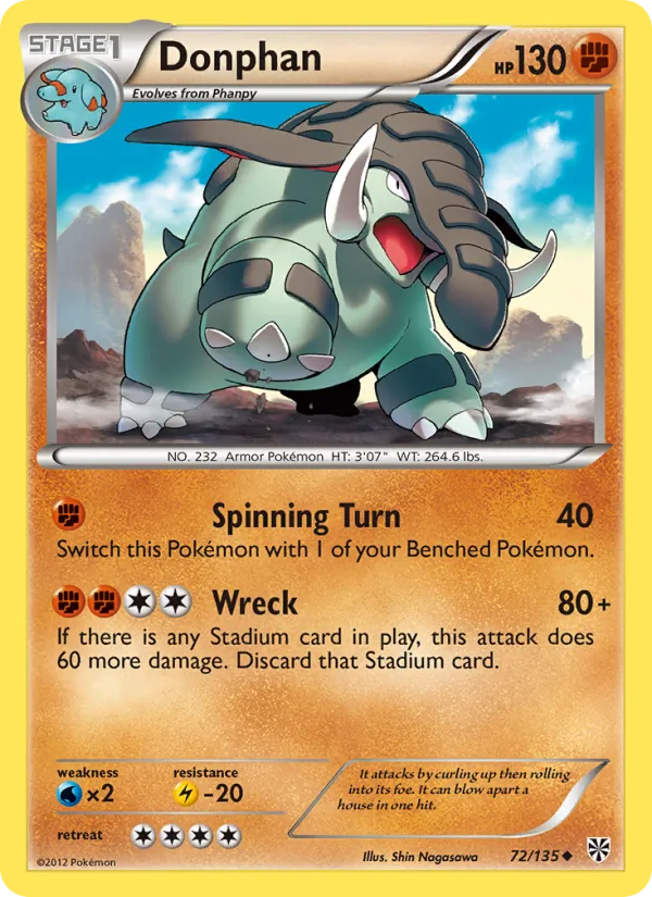 Donphan (Plasma Storm #72/135)