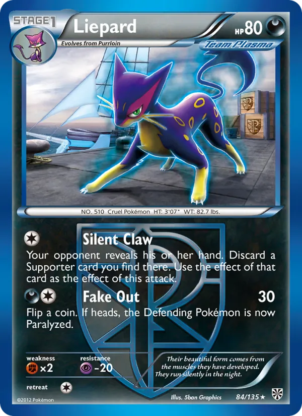 Liepard (Plasma Storm #84/135)