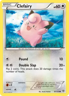 Clefairy (Plasma Storm #97/135)