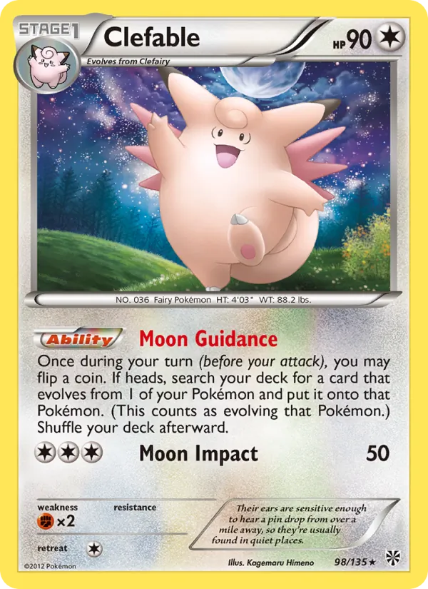 Clefable (Plasma Storm #98/135)