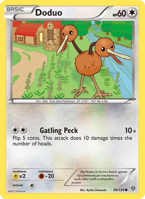Doduo (Plasma Storm #99/135)