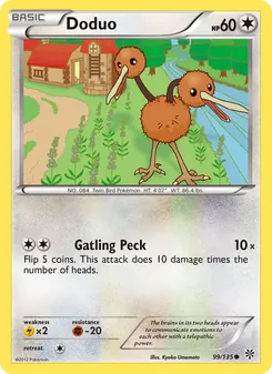 Doduo (Plasma Storm #99/135)