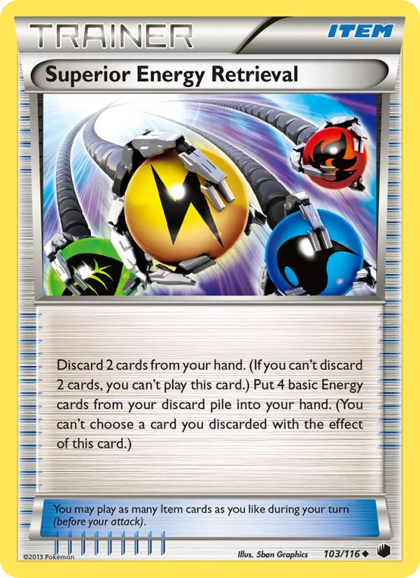 Superior Energy Retrieval (Plasma Freeze #103/116)