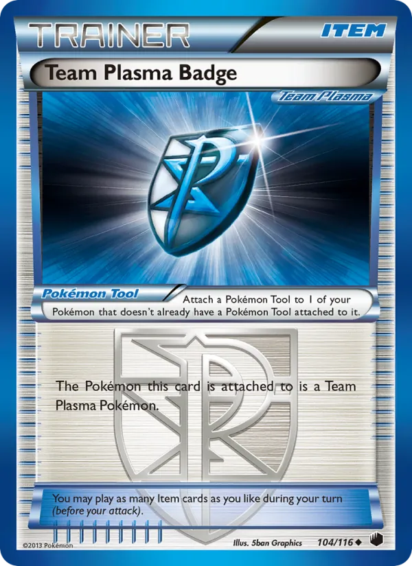 Team Plasma Badge (Plasma Freeze #104/116)