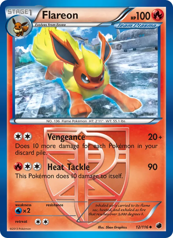 Flareon (Plasma Freeze #12/116)