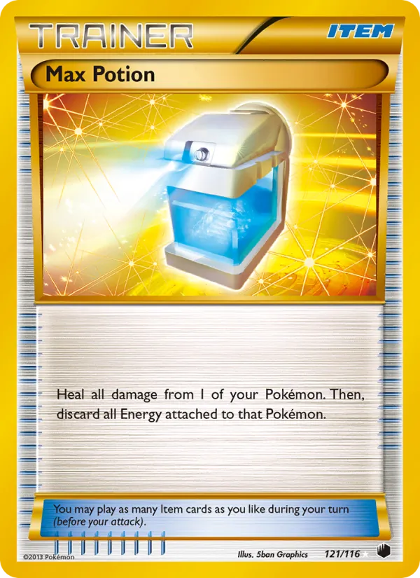 Max Potion (Plasma Freeze #121/116)