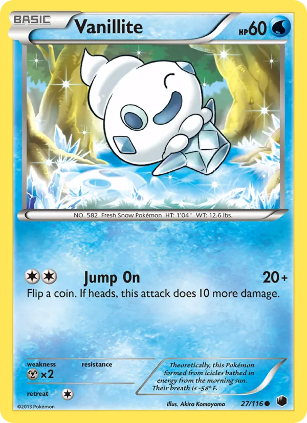 Vanillite (Plasma Freeze #27/116)