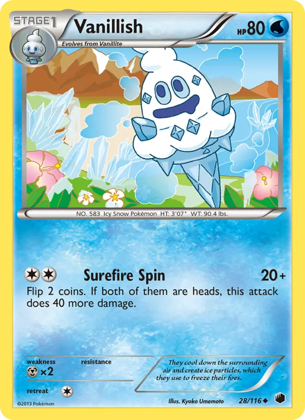 Vanillish (Plasma Freeze #28/116)
