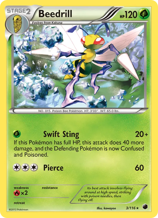 Beedrill (Plasma Freeze #3/116)