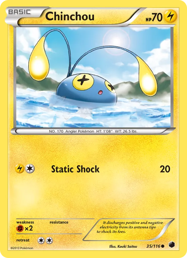 Chinchou (Plasma Freeze #35/116)