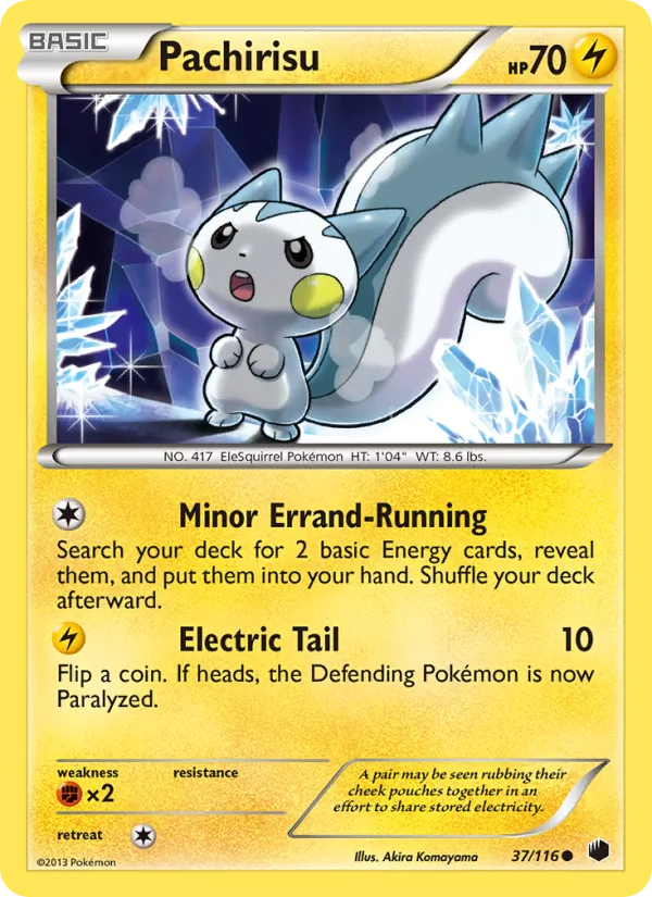 Pachirisu (Plasma Freeze #37/116)