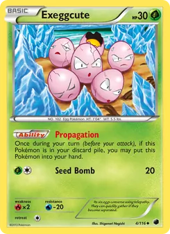 Exeggcute (Plasma Freeze #4/116)