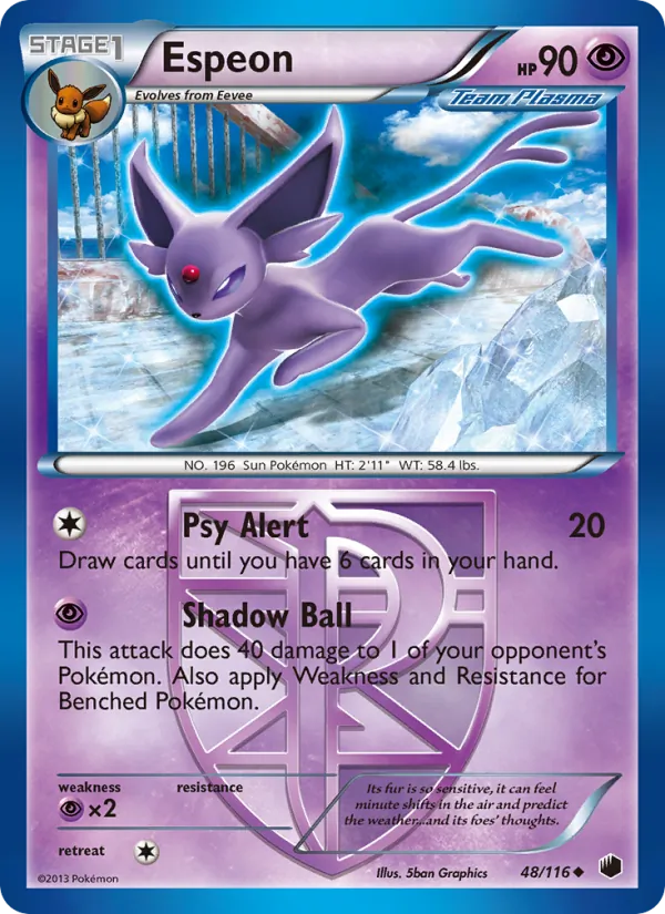 Espeon (Plasma Freeze #48/116)