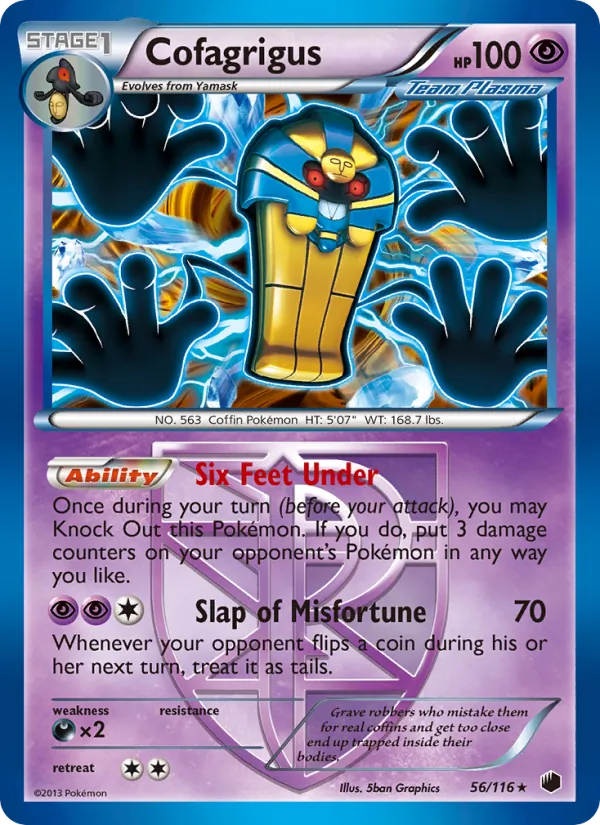 Cofagrigus (Plasma Freeze #56/116)