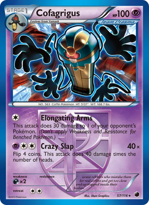 Cofagrigus (Plasma Freeze #57/116)