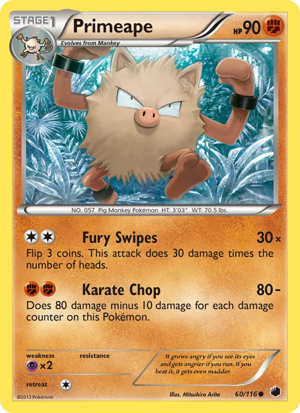 Primeape (Plasma Freeze #60/116)