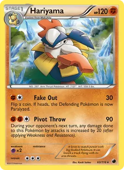 Hariyama (Plasma Freeze #63/116)