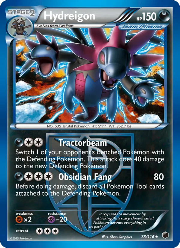 Hydreigon (Plasma Freeze #78/116)
