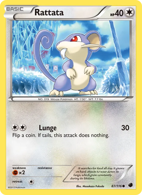 Rattata (Plasma Freeze #87/116)