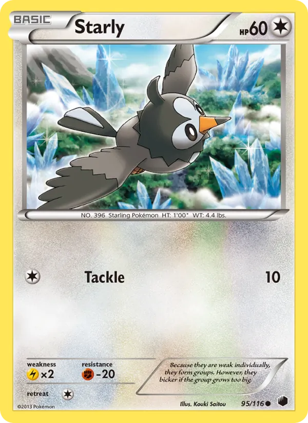 Starly (Plasma Freeze #95/116)