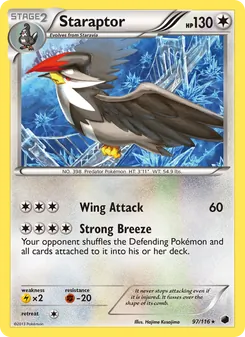 Staraptor (Plasma Freeze #97/116)