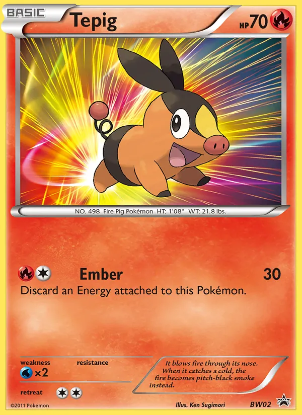 Tepig (BW Black Star Promos #BW02/101)