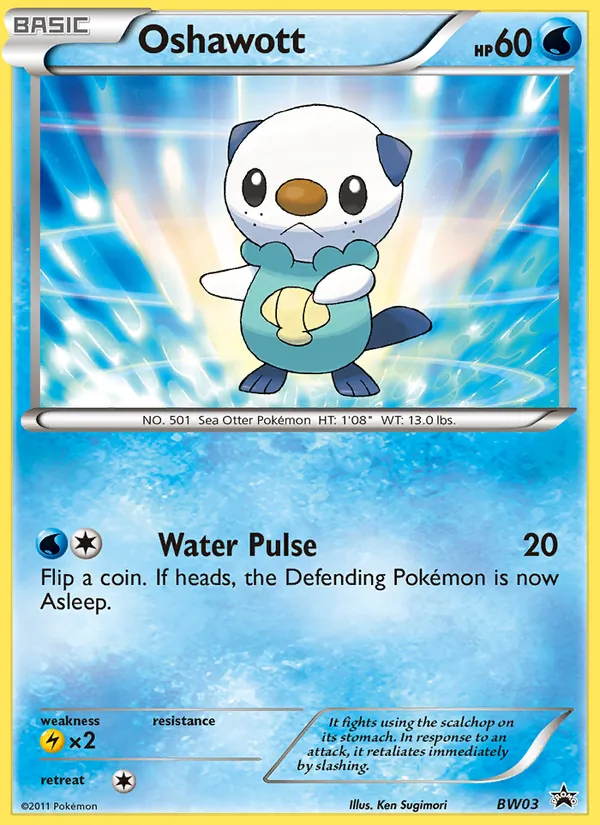 Oshawott (BW Black Star Promos #BW03/101)