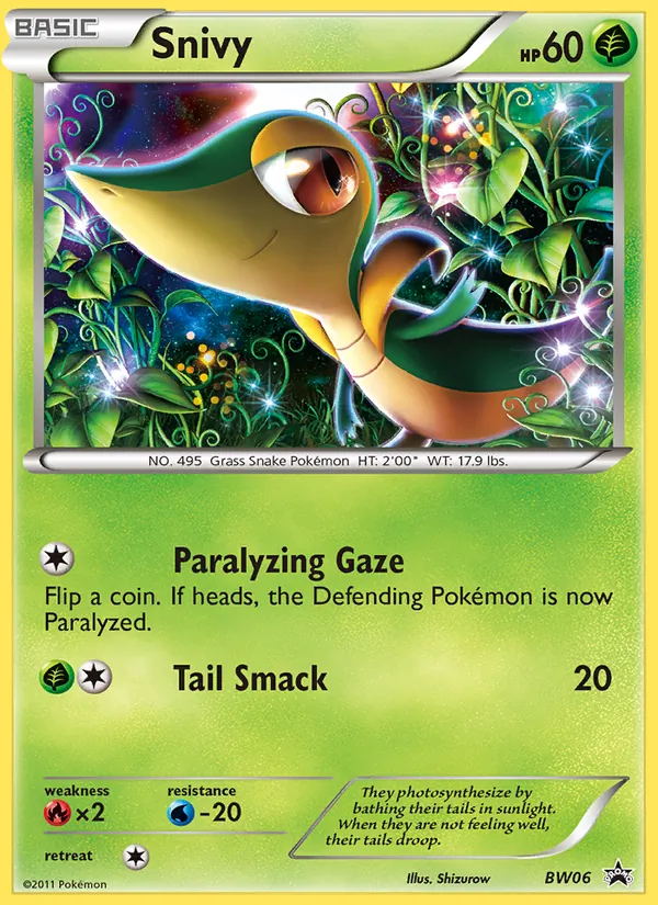 Snivy (BW Black Star Promos #BW06/101)