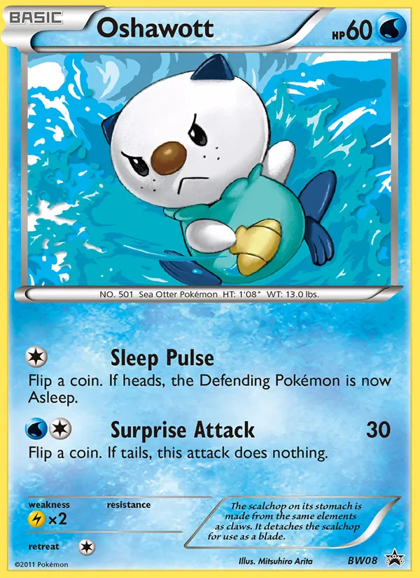 Oshawott (BW Black Star Promos #BW08/101)