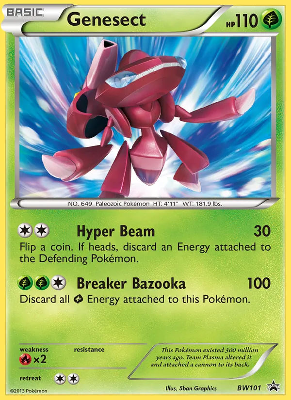 Genesect (NB Promo #BW101/101)