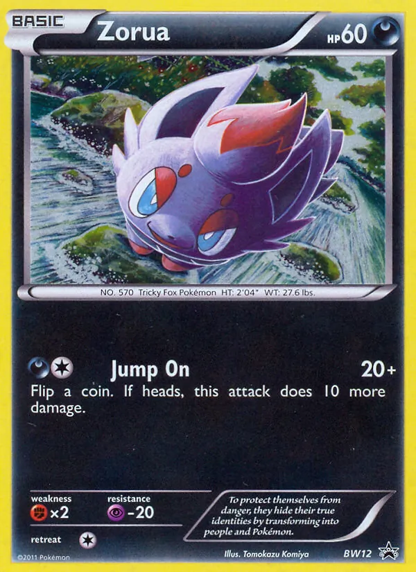 Zorua (BW Black Star Promos #BW12/101)