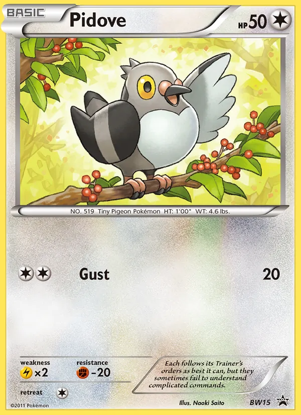 Pidove (BW Black Star Promos #BW15/101)