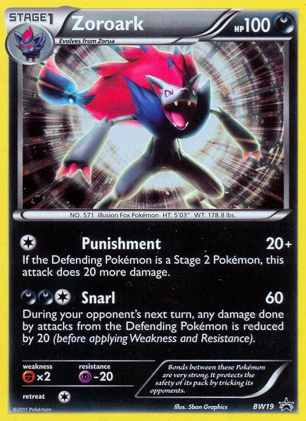Zoroark (NB Promo #BW19/101)