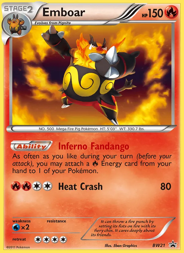 Emboar (NB Promo #BW21/101)