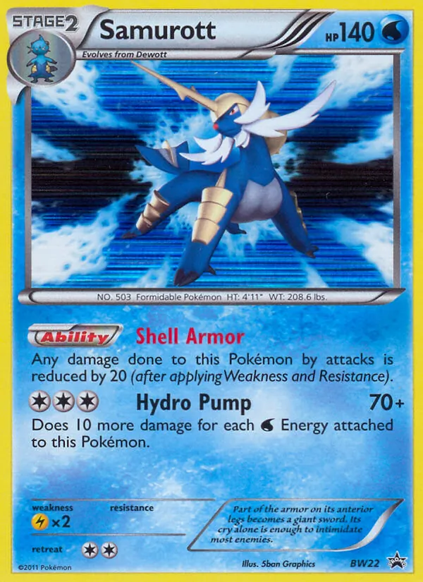 Samurott (NB Promo #BW22/101)