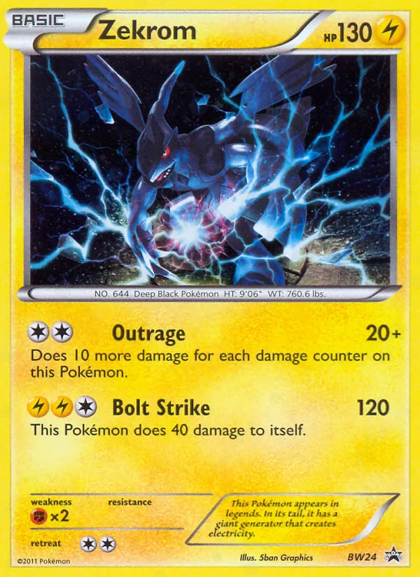 Zekrom (NB Promo #BW24/101)