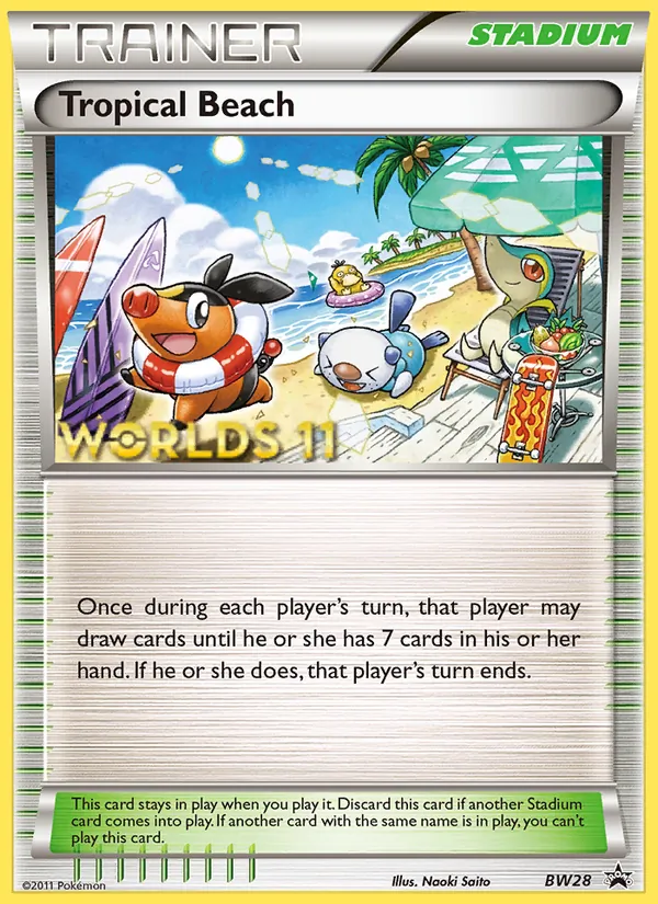 Tropical Beach (BW Black Star Promos #BW28/101)