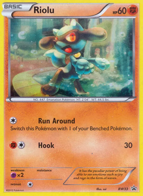 Riolu (NB Promo #BW33/101)