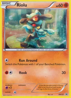Riolu (BW Black Star Promos #BW33/101)