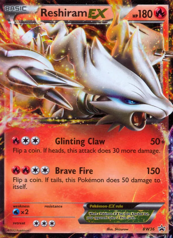 Reshiram-EX (BW Black Star Promos #BW36/101)