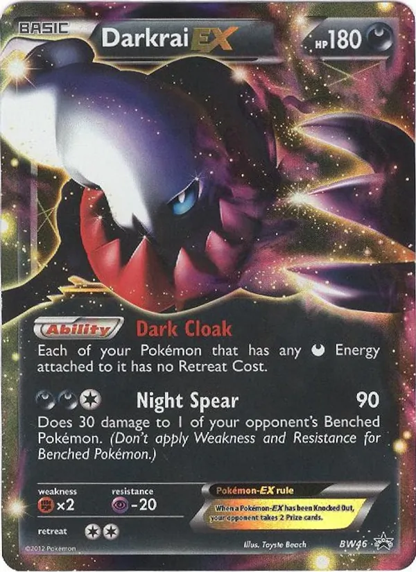 Darkrai-EX (BW Black Star Promos #BW46/101)