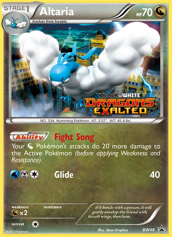 Altaria (BW Black Star Promos #BW48/101)