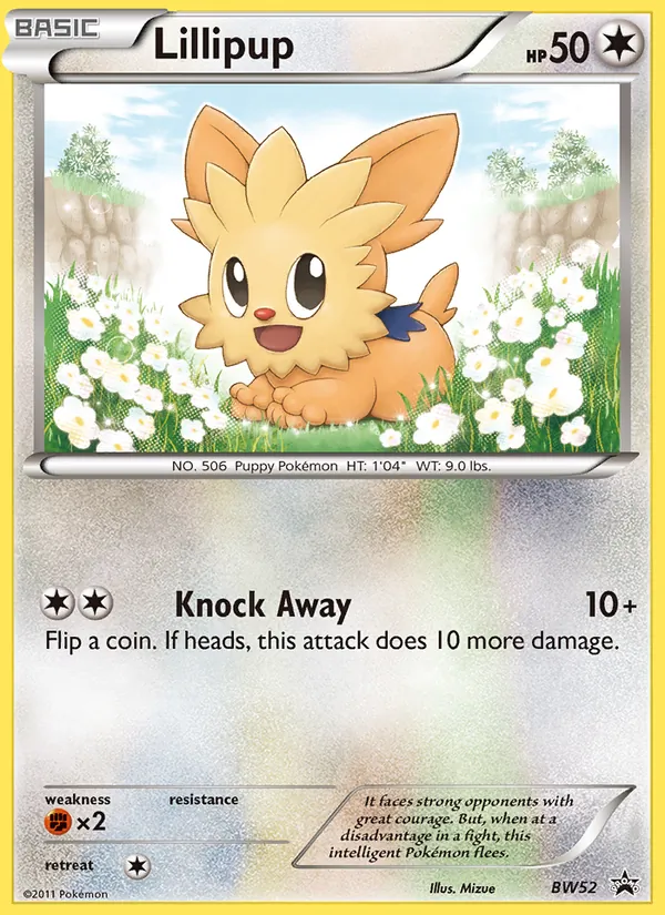 Lillipup (BW Black Star Promos #BW52/101)