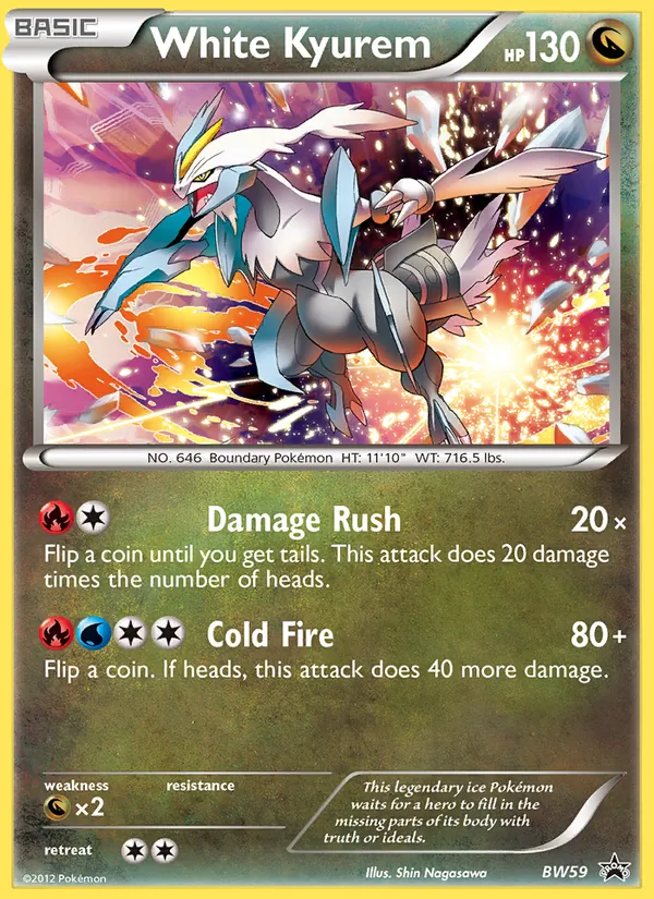 White Kyurem (NB Promo #BW59/101)