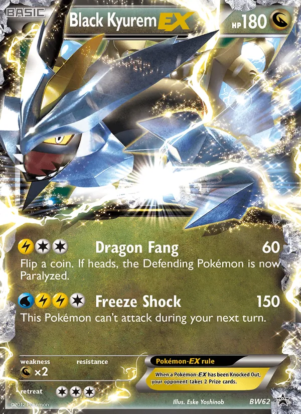 Black Kyurem-EX (BW Black Star Promos #BW62/101)