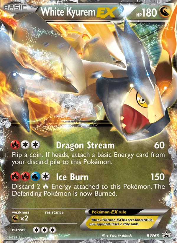 White Kyurem-EX (BW Black Star Promos #BW63/101)